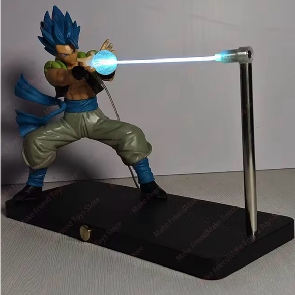 New Dragon Ball Z Super Gogeta Touch Levitating Night Light Magnetic DeskRoom